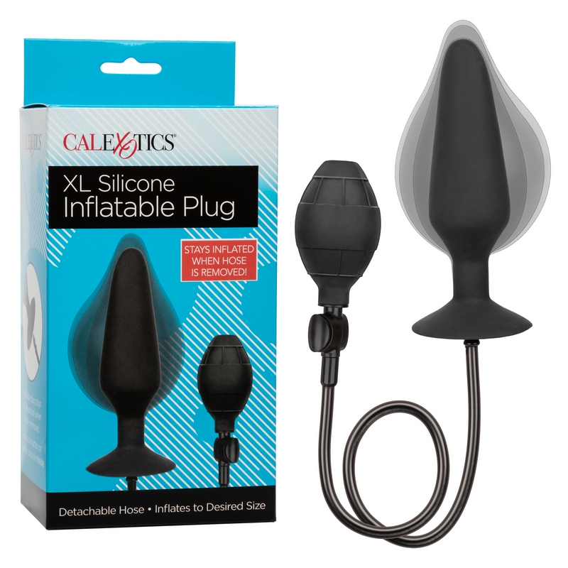 SE0430-30-3 California Exotics  XL Silicone Inflatable Plug
