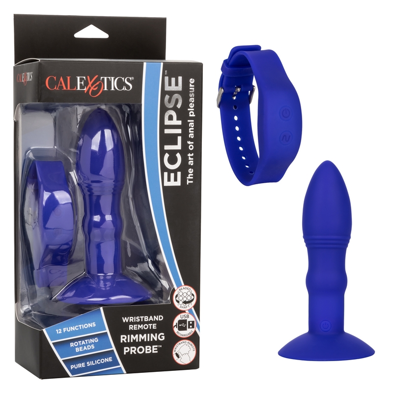 SE0436-78-3 California Exotics  Eclipse Wristband Remote Rimming Probe