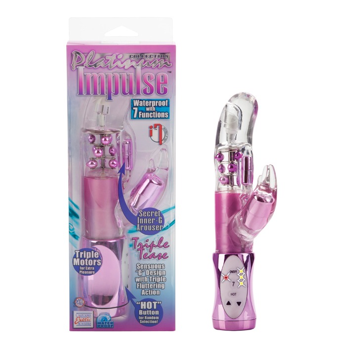 SE0665-40-3 California Exotics Platinum CollectioImpulse Triple Tease