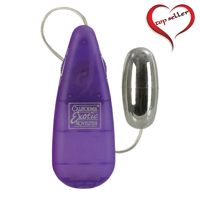 SE1110-14-1 California Exotics TearDrop Bullet Purple