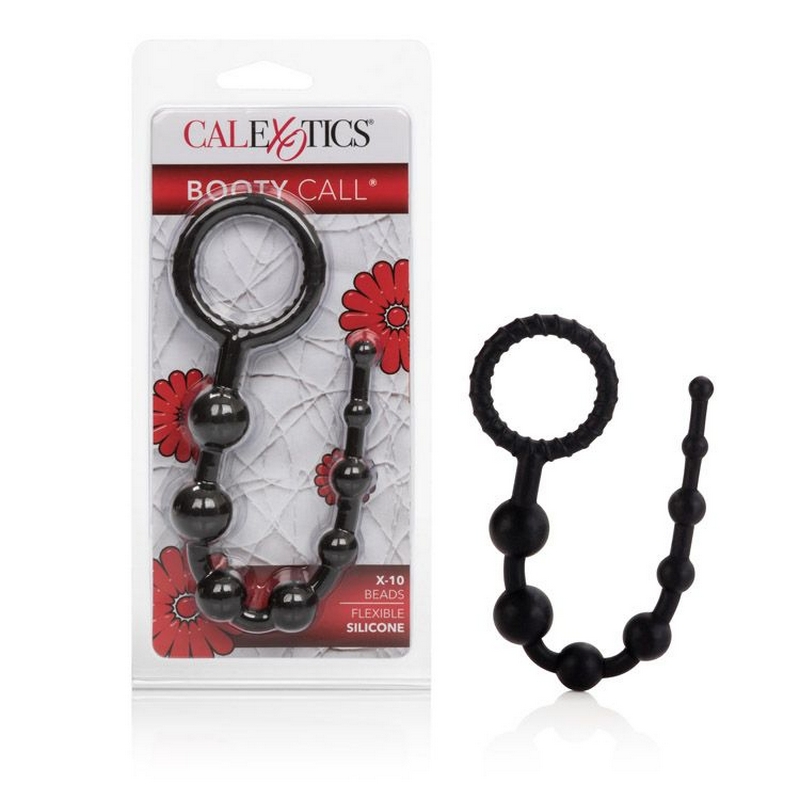 SE1197-00-2 California Exotics Booty Call X-10 Beads Black