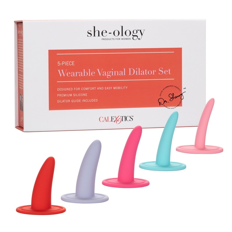SE1338-30-3 California Exotics She-ology™ 5-piece Wearable Vaginal Dilator Set