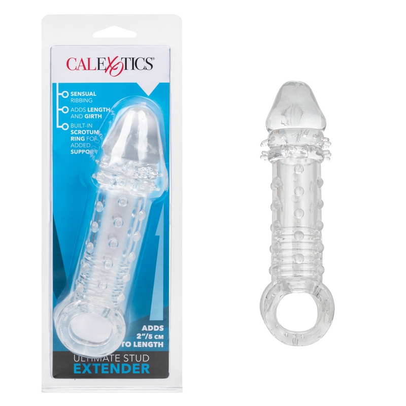 SE1625-40-2 California Exotics  Ultimate Stud Extender Clear