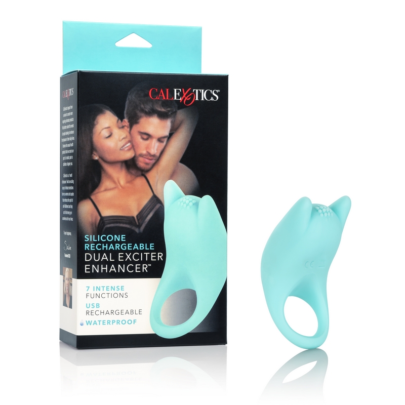 SE1841-15-3 California Exotics Silicone Rechargeable Dual Exciter Enhancer