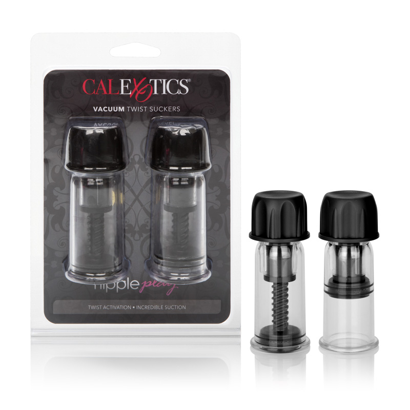 SE2645-05-2 California Exotics Nipple Play® Vacuum Twist Suckers