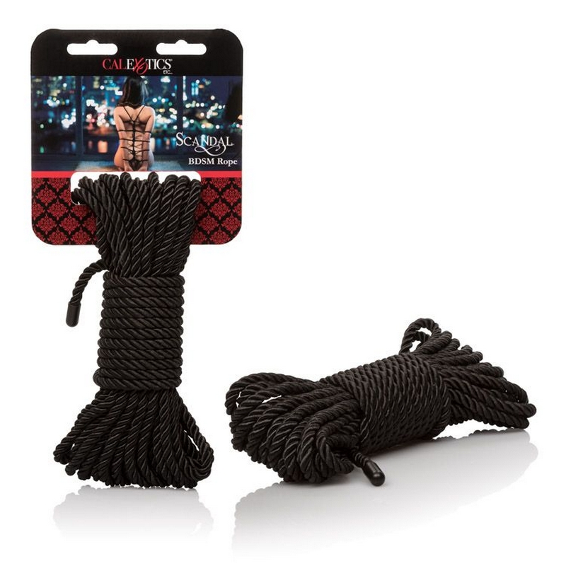 SE2712-00-2 California Exotics Scandal® BDSM Rope10m Black