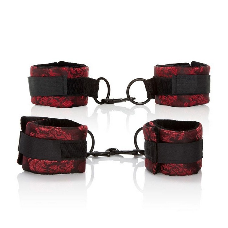 SE2712-21-3<br> California Exotics<br> Scandal® Universal Cuff Set (2 Pair) SE2712-21-3 California Exotics Scandal® Universal Cuff Set (2 Pair)