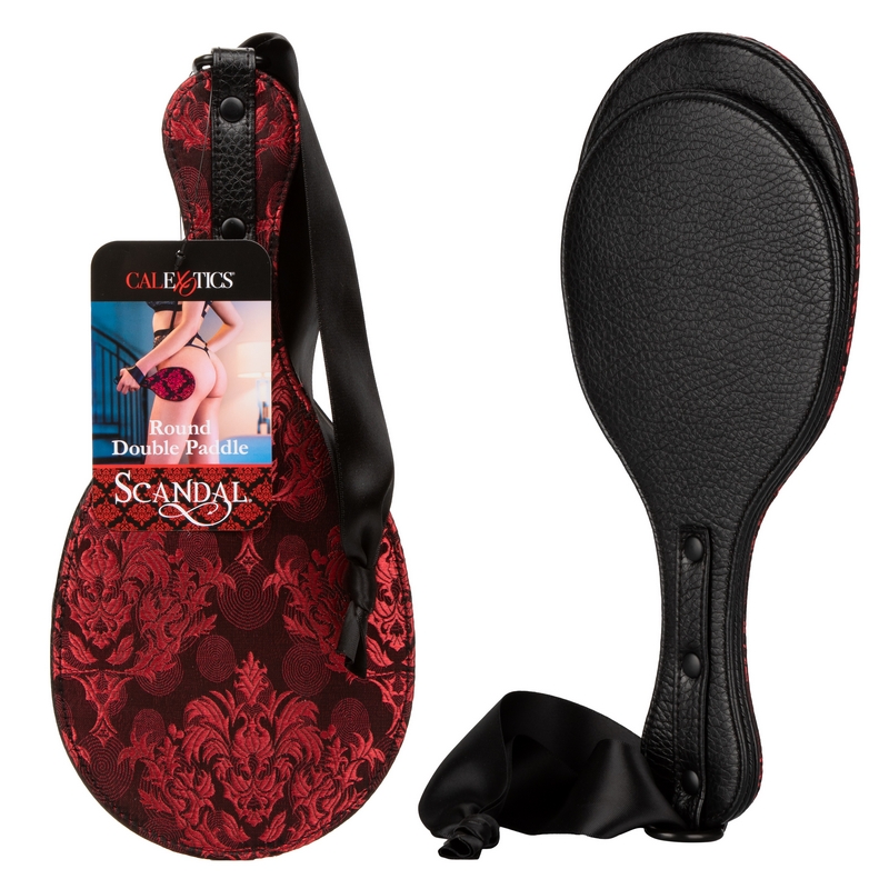 SE2712-28-3 California Exotics  Scandal Round Double Paddle
