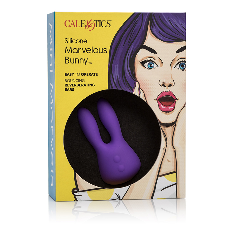 SE4409-30-3<br> California Exotics<br> Mini Marvels<br> Silicone Marvelous Bunny SE4409-30-3 California Exotics Mini Marvels Silicone Marvelous Bunny