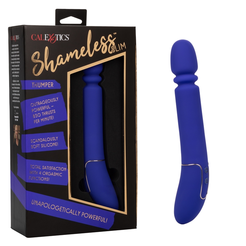 NEW SE4445-03-3 California Exotics  Shameless Slim Thumper