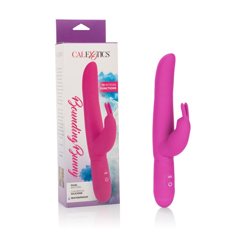 SE4540-05-3 California Exotics Posh® 10-Function Silicone Bounding Bunny Pink