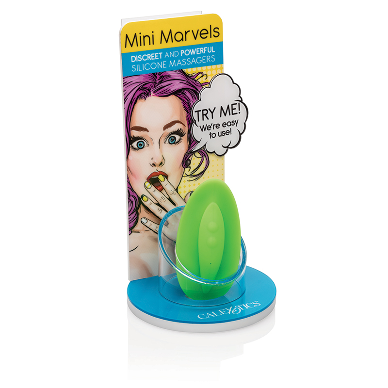 SEDISP-00-56 California Exotics Mini Marvel Try Me DisplayMUST ORDER 4 ASSORTED COLORS IN ORDER TO RECEIVE A FREE DISPLAY