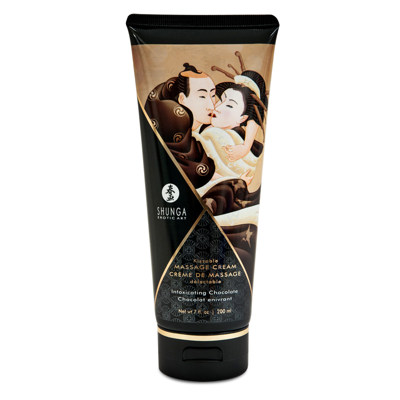 SH4109 Shunga Kissable Massage Cream Intoxicating Chocolate
