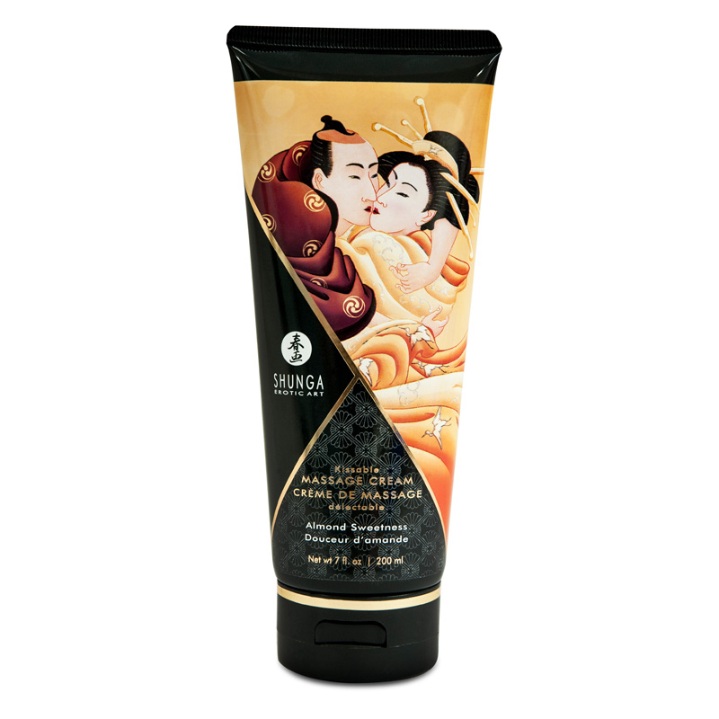 SH4112 Shunga Kissable Massage Cream Almond Sweetness