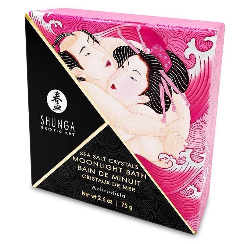 SH6600 Shunga Moonlight Sea Salt Bath Crystals Aphrodisia