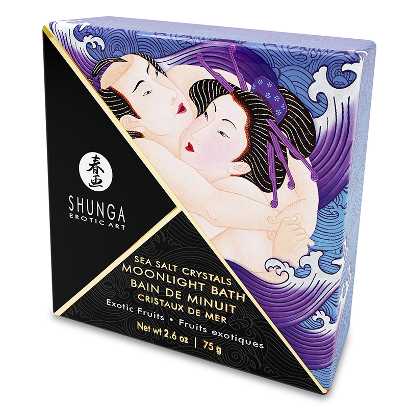 SH6602 Shunga Moonlight Sea Salt Bath Crystals Exotic Fruits