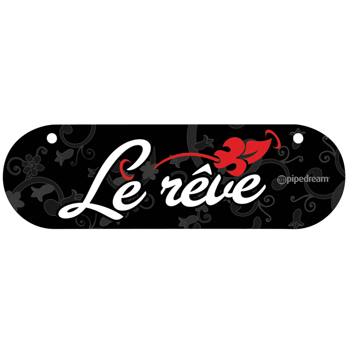 SIGNLEREV Small Le Réve Sign Promotional Sign