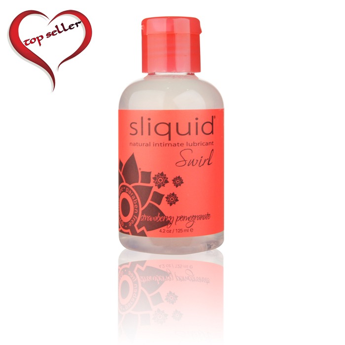 SL014 Sliquid 4.2 oz Sliquid Swirl Strawberry Pomegranate