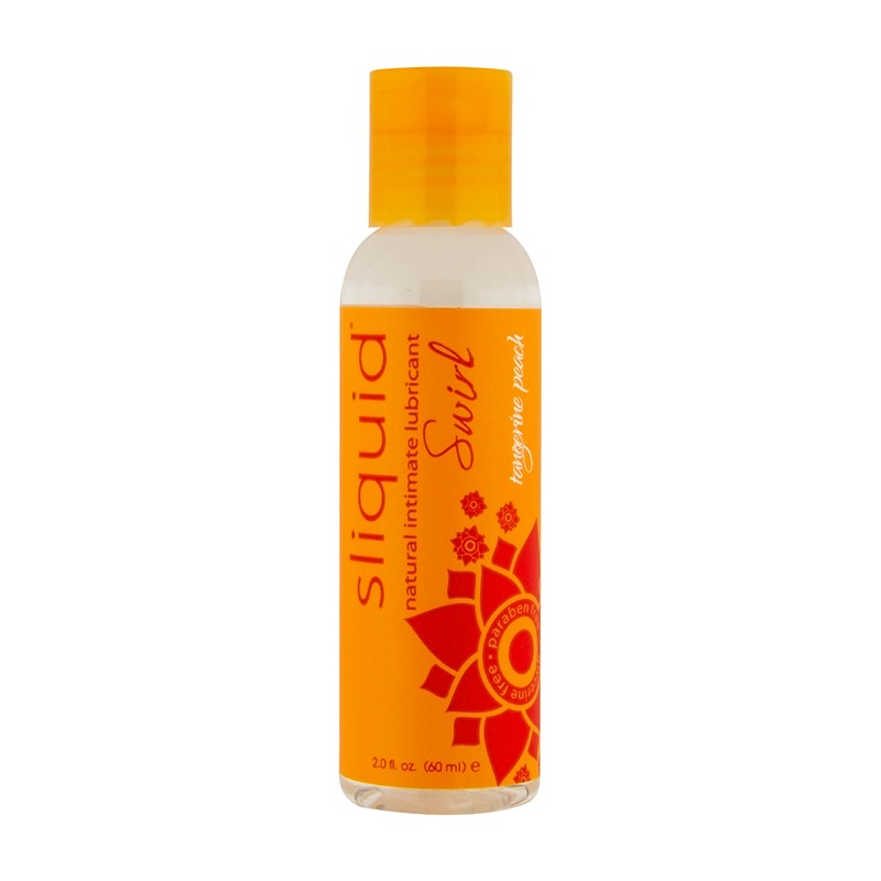 SL027 Sliquid 2 oz Swirl Tangerine Peach