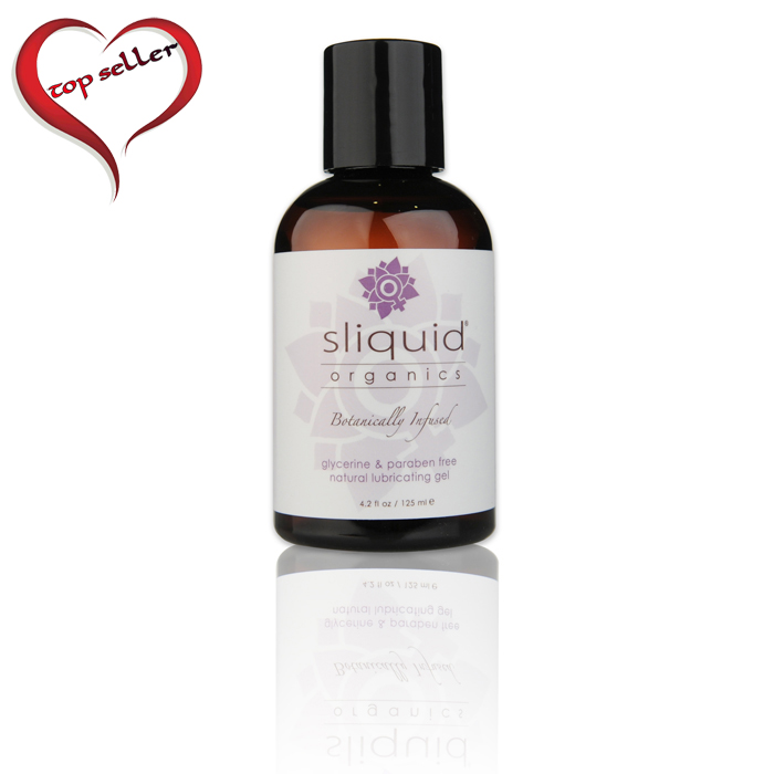 SL082 Sliquid 4.2 oz Sliquid Organics Natural Gel