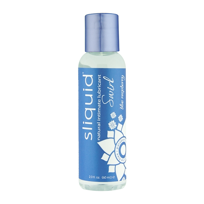SL908 Sliquid 2 oz Swirl Blue Raspberry