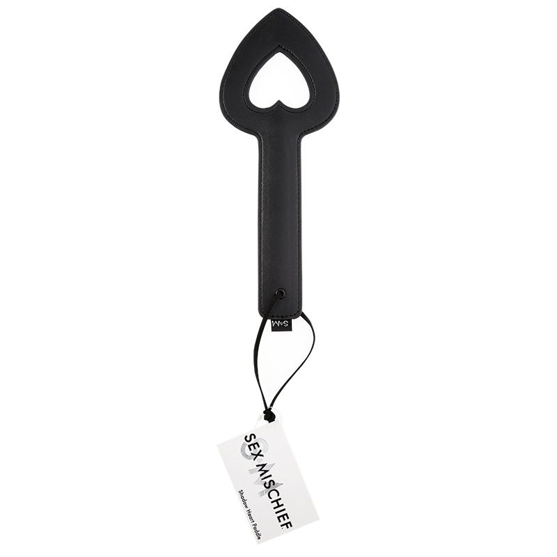 SS099-29<br> SportSheets<br> Shadow Heart Paddle SS099-29 SportSheets Shadow Heart Paddle
