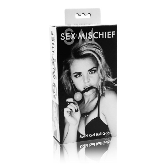 SS100-24 Sex and Mischief Solid Ball Gag