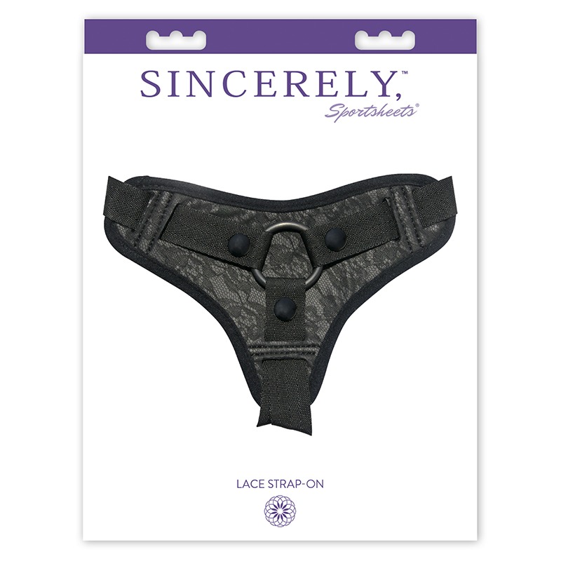 SS520-20 SportSheets Sincerely Lace Strap-On