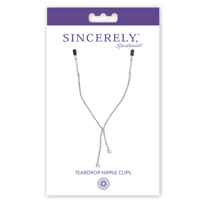 SS520-32 SportSheets Sincerely Teardrop Nipple Clips