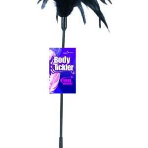 SS720-01 Sportsheets Black Starburst Tickler