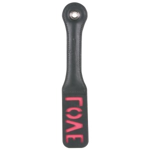 SS904-01 Sportsheets 12” Leather Paddle Love