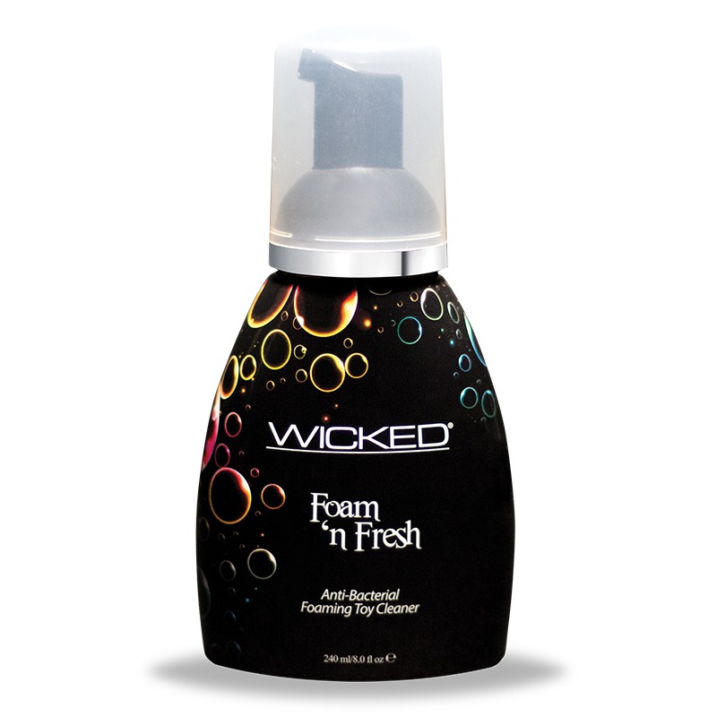 WC90008 Wicked Sensual Care 8 oz Foam & Fresh Toy Cleaner