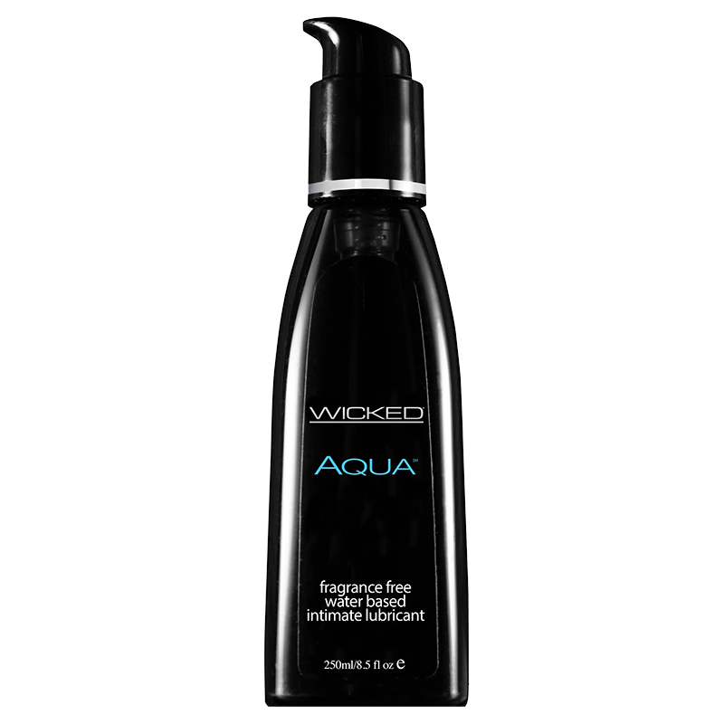 WC90108 Wicked Sensual Care 8.5 oz Aqua Waterbased Lube