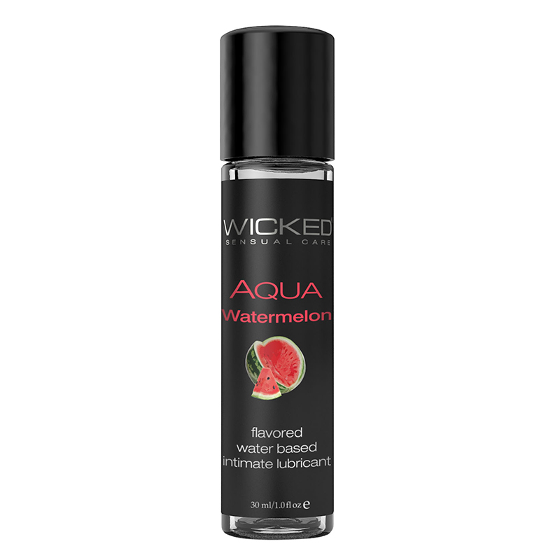WC90421 Wicked Sensual Care 1 oz Aqua Lube Watermelon