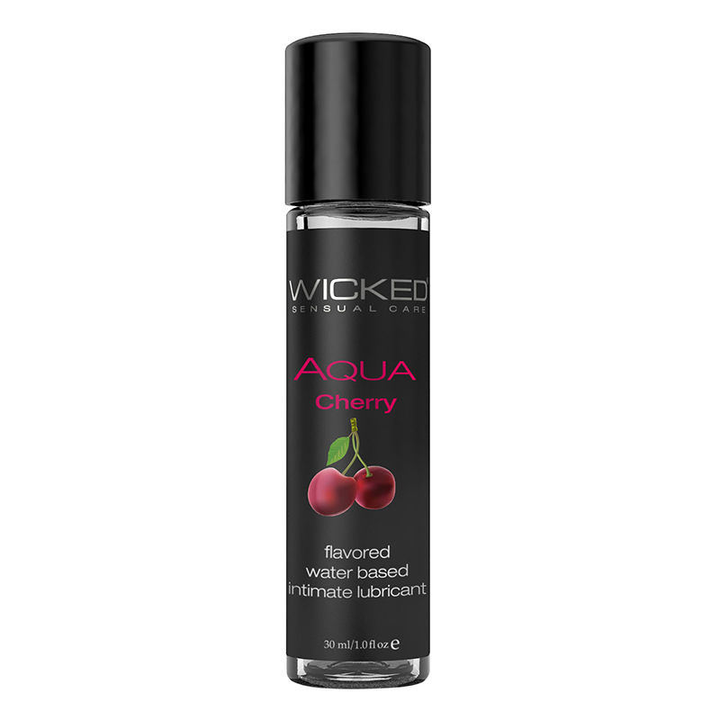 WC90431 Wicked Sensual Care 1 oz Aqua Lube Cherry