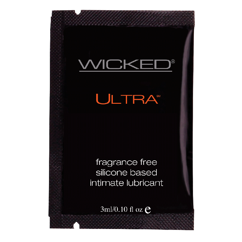 WC90500 Wicked Sensual Care 3 ml Ultra Silicone Based Sample Pack