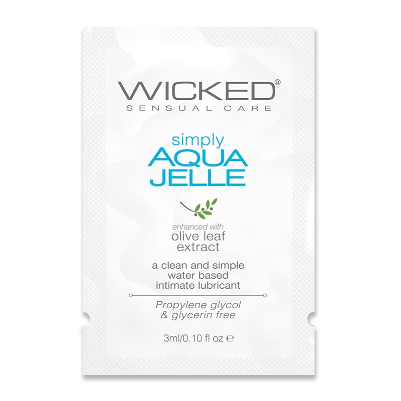 WC91110 Wicked Sensual Care 3 ml Simply Aqua Jelle Packette