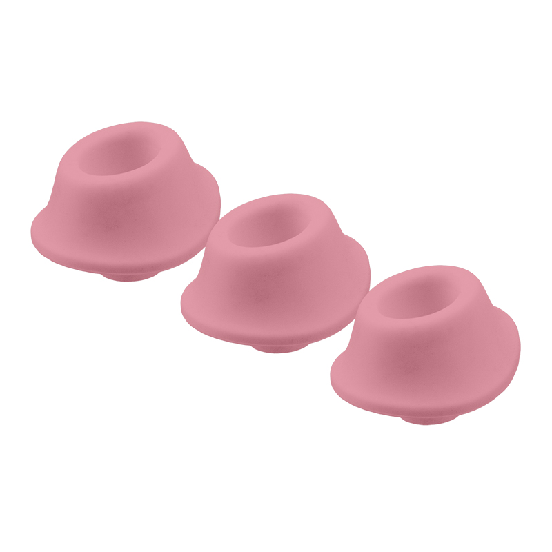 NEW W60105 Womanizer Premium Eco Heads Medium Rose (Pack of 3)  NO FURTHER DISCOUNTS APPLY