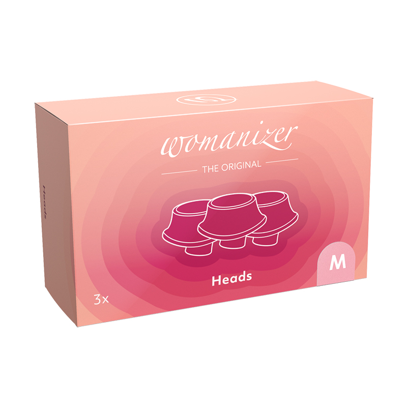 <b><font color=red><font size="4">NEW</font></FONT></b><br> W60105<br> Womanizer Premium Eco Heads<br> Medium Rose (Pack of 3)<br> <b> NO FURTHER DISCOUNTS APPLY</b> NEW W60105 Womanizer Premium Eco Heads Medium Rose (Pack of 3) NO FURTHER DISCOUNTS APPLY