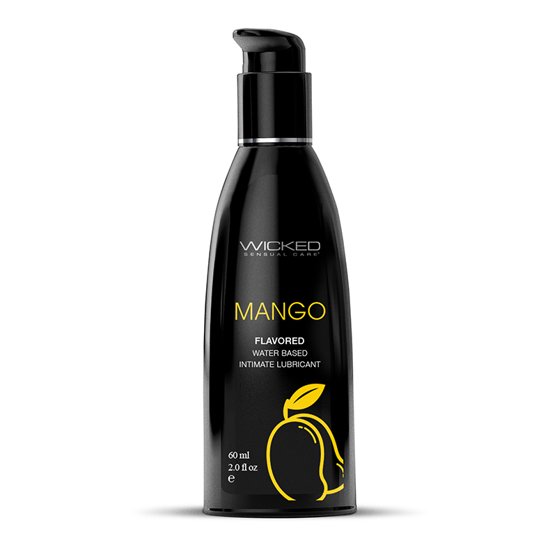 NEW WC90462 Wicked Sensual Care 2 oz Flavored Lube Mango
