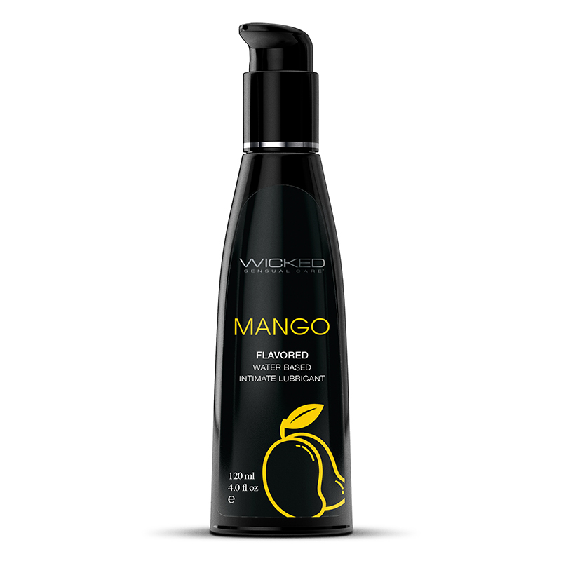 NEW WC90464 Wicked Sensual Care 4 oz Flavored Lube Mango