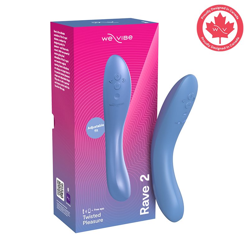 WE6605<br> We-Vibe Rave 2<br> Blue<br> <b>DISCOUNTS DO NOT APPLY</b>