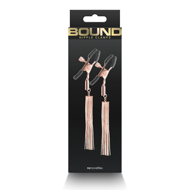 NSN1302-71<br> D2 Nipple Clamps<br> Rose Gold
