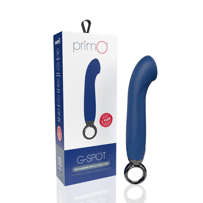 SCAP3-BB<br> PrimO Rechargeable G-Spot<br> Blueberry