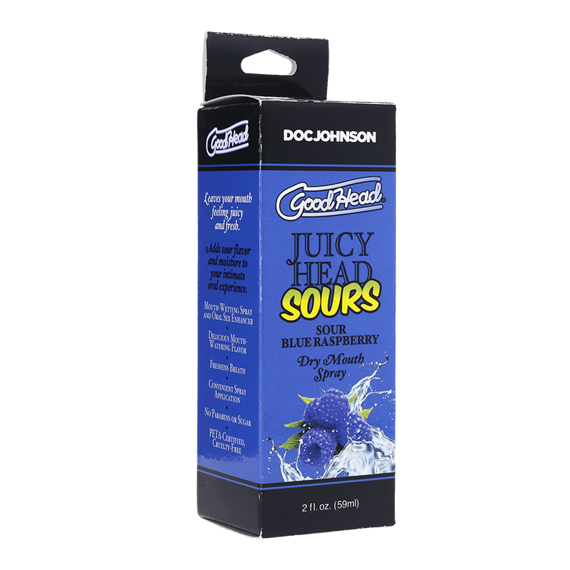 D1363-02 BX<br> Goodhead Juicy Head Sours<br> Sour Blue Raspberry