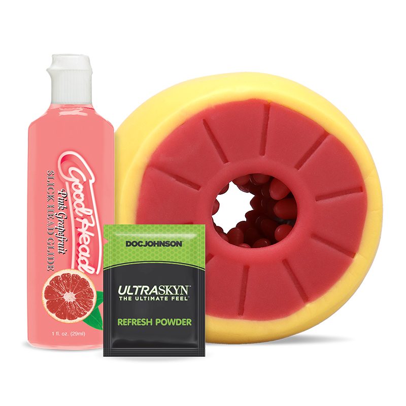 D0682-35 BX<br> GoodHead Grapefruit Blowjob Set