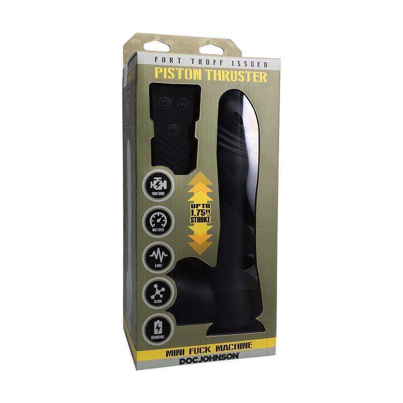 D1100-20 BX<br> Fort Troff Piston Thruster<br> Black