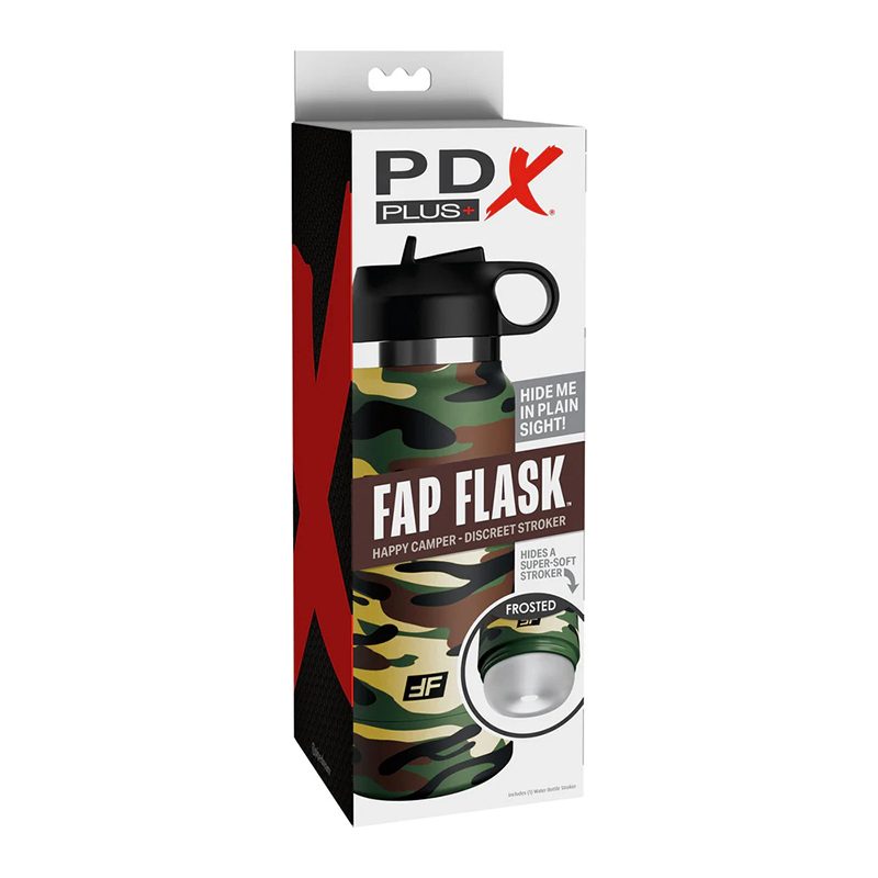 RD630-20<br> PDX Plus Fap Flask<br> Happy Camper