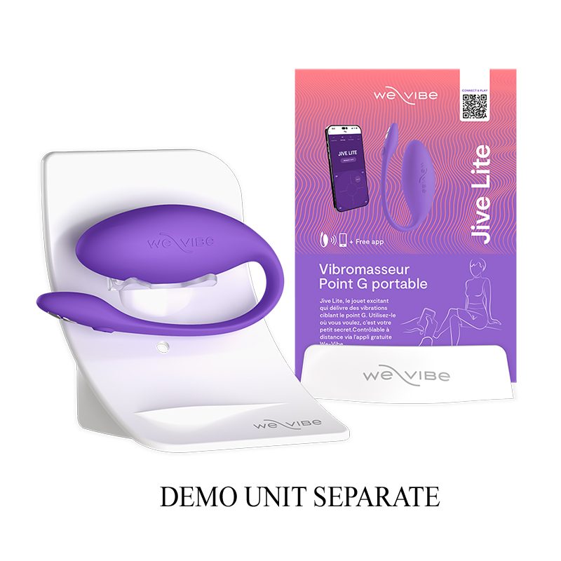 WE7992<br> We-Vibe Jive Lite<br> DISPLAY Kit<br><b>ONE PER STORE ONLY<br> FREE WITH 2 UNITS BOUGHT</b>