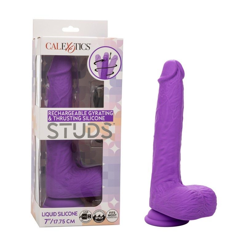 SE0251-10-3<br> Rechargeable Gyrating & Thrusting<br> Silicone Studs